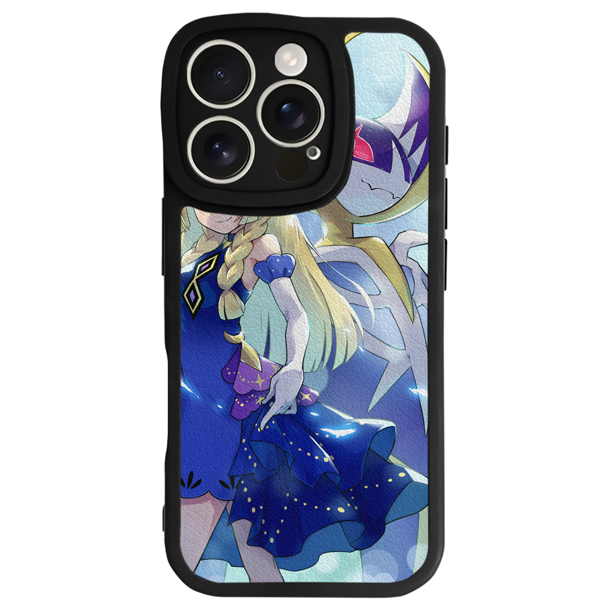 （画像用） ポケットモンスター Pokémon 【iPhone 16シリーズ対応】シリコンスマホケース（レザー調） 材質：シリコン